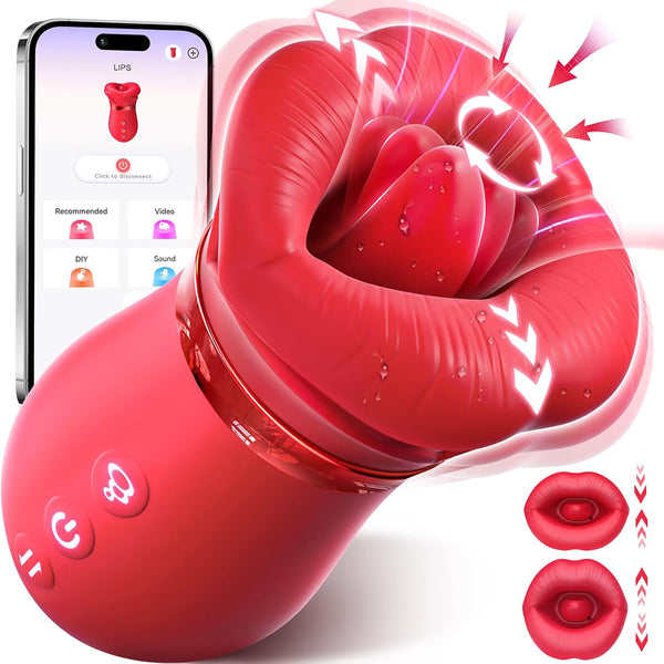 5 in 1 Sucking, Licking & Multi-Mode Pleasure Toy