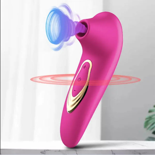 Sucking Thrusting Dildo