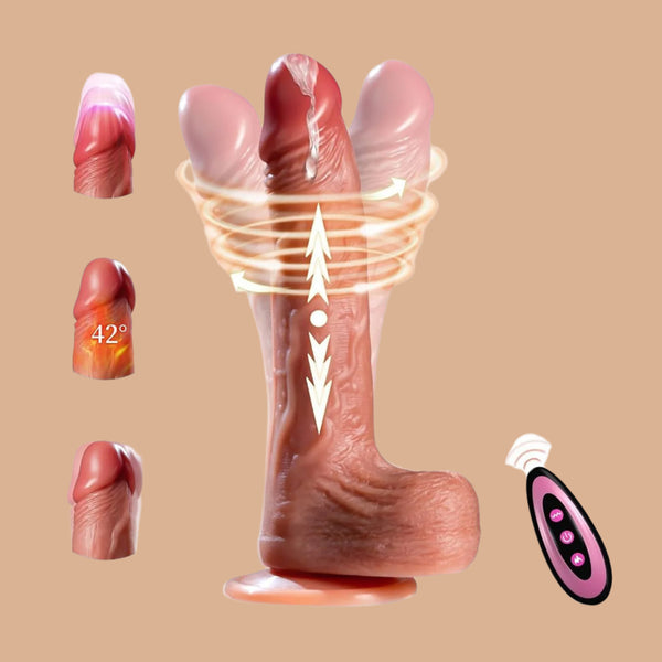 Thrusting Dildo Vibrator